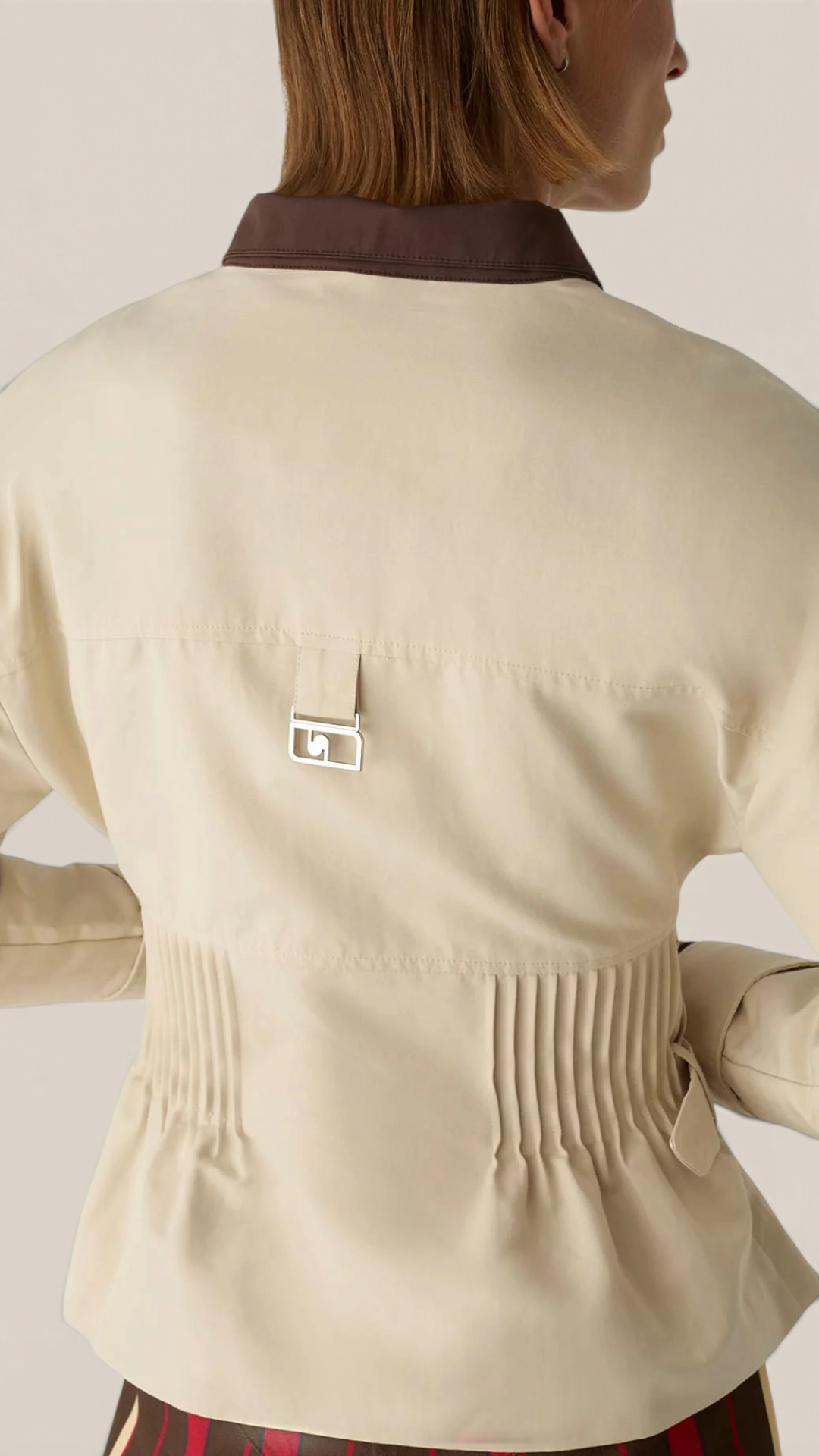 Orly Ecru Serge Jacket