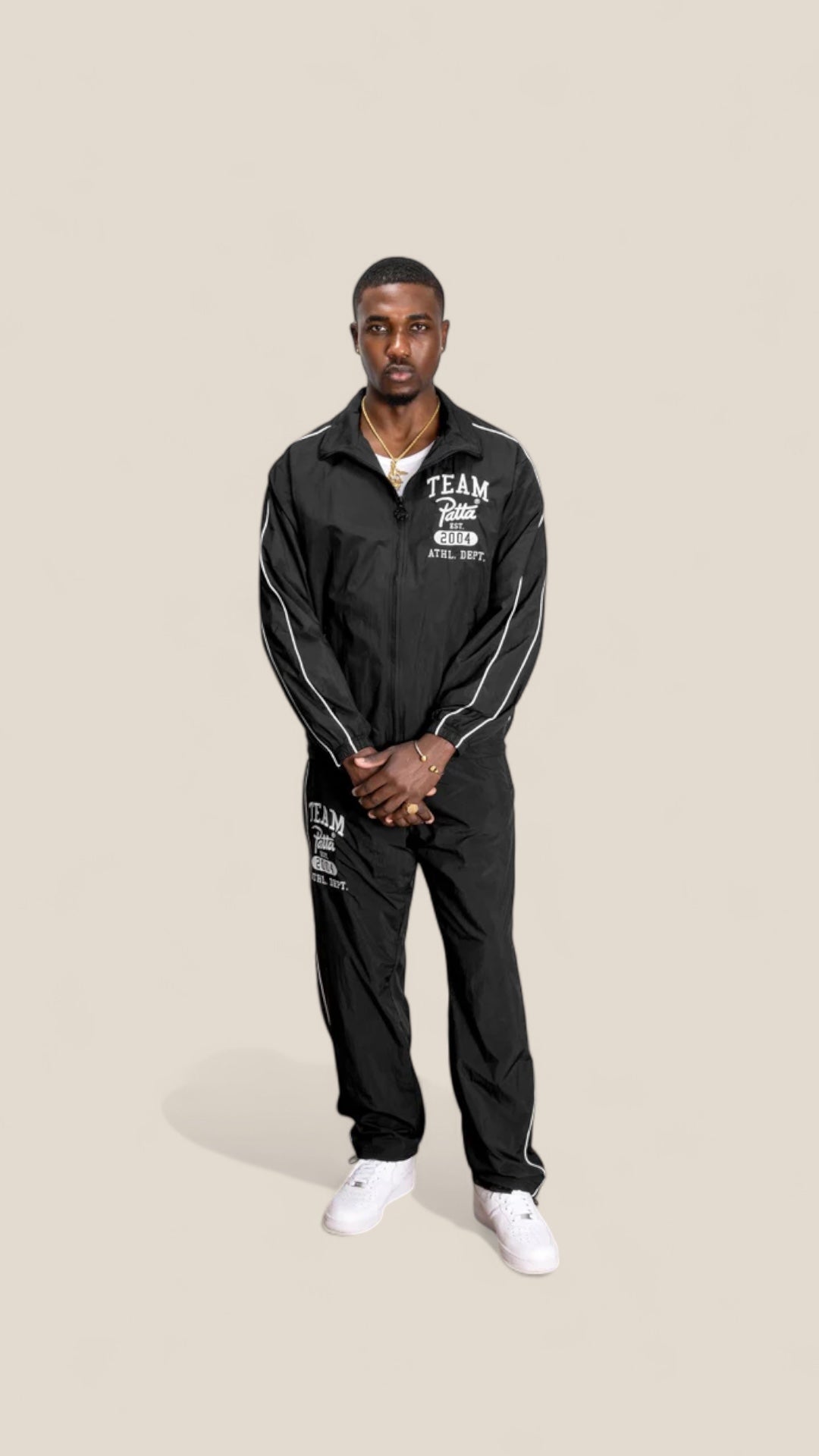 Patta Athletic Nylon Track Jacket