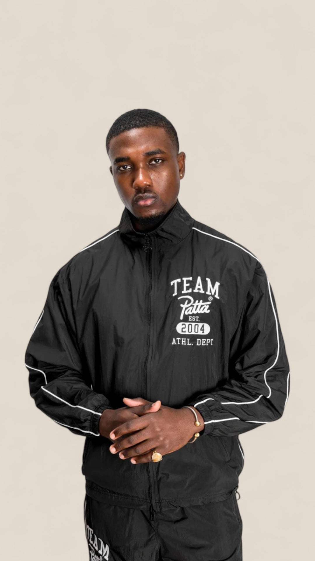 Patta Athletic Nylon Track Jacket