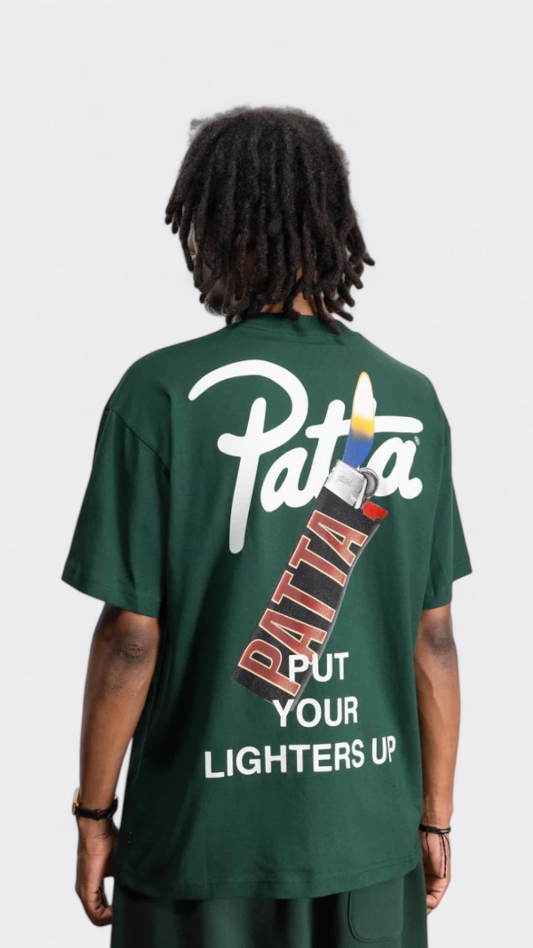 Patta Lighters T-Shirt Green