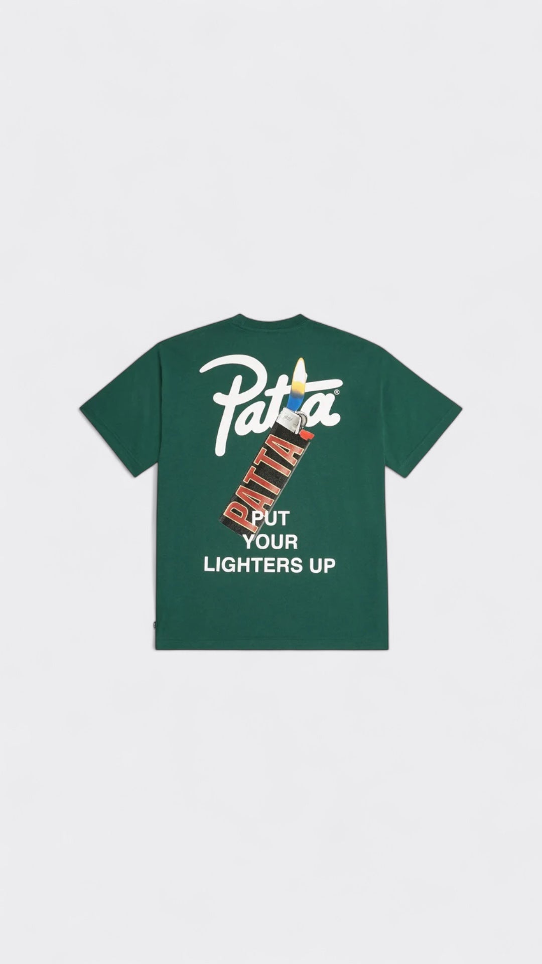 Patta Lighters T-Shirt Green