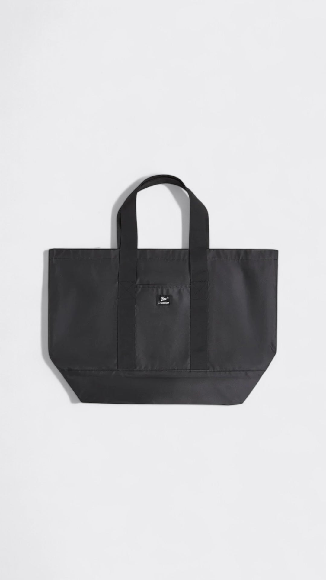 Patta Oversized Tote Bag (Black)
