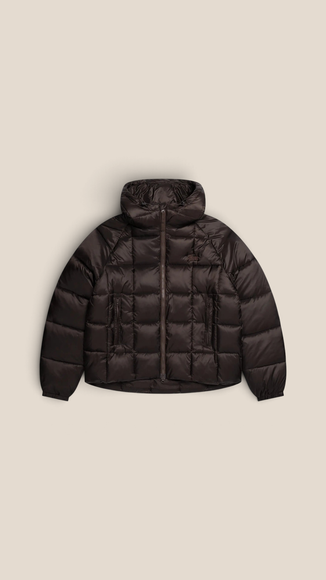 Patta Square Quilted Puffer Jacket Java - foto producto