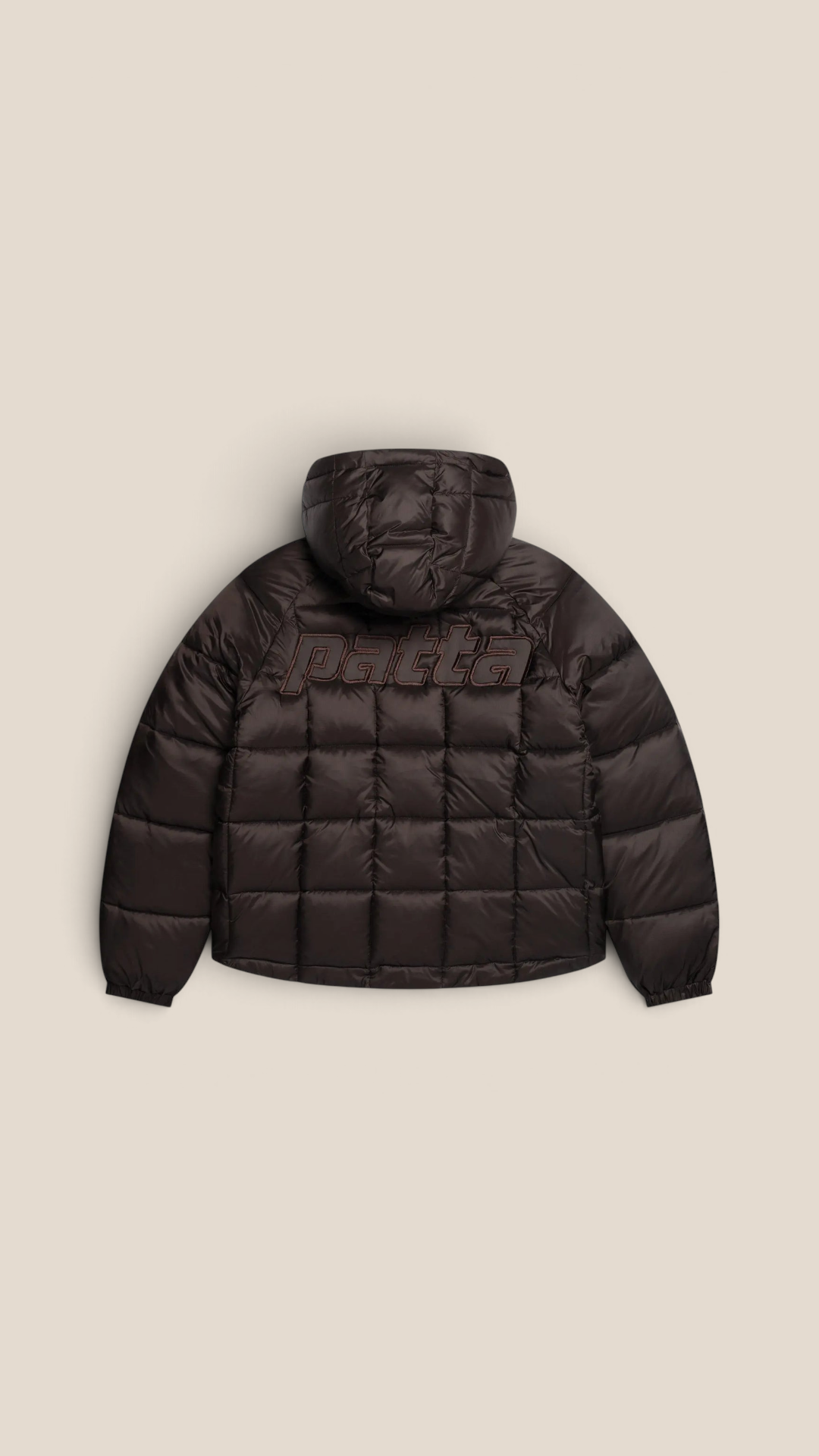 Patta Square Quilted Puffer Jacket Java - foto producto