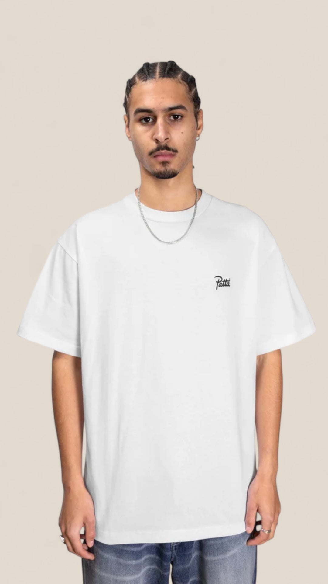 Patta Script T-shirt White