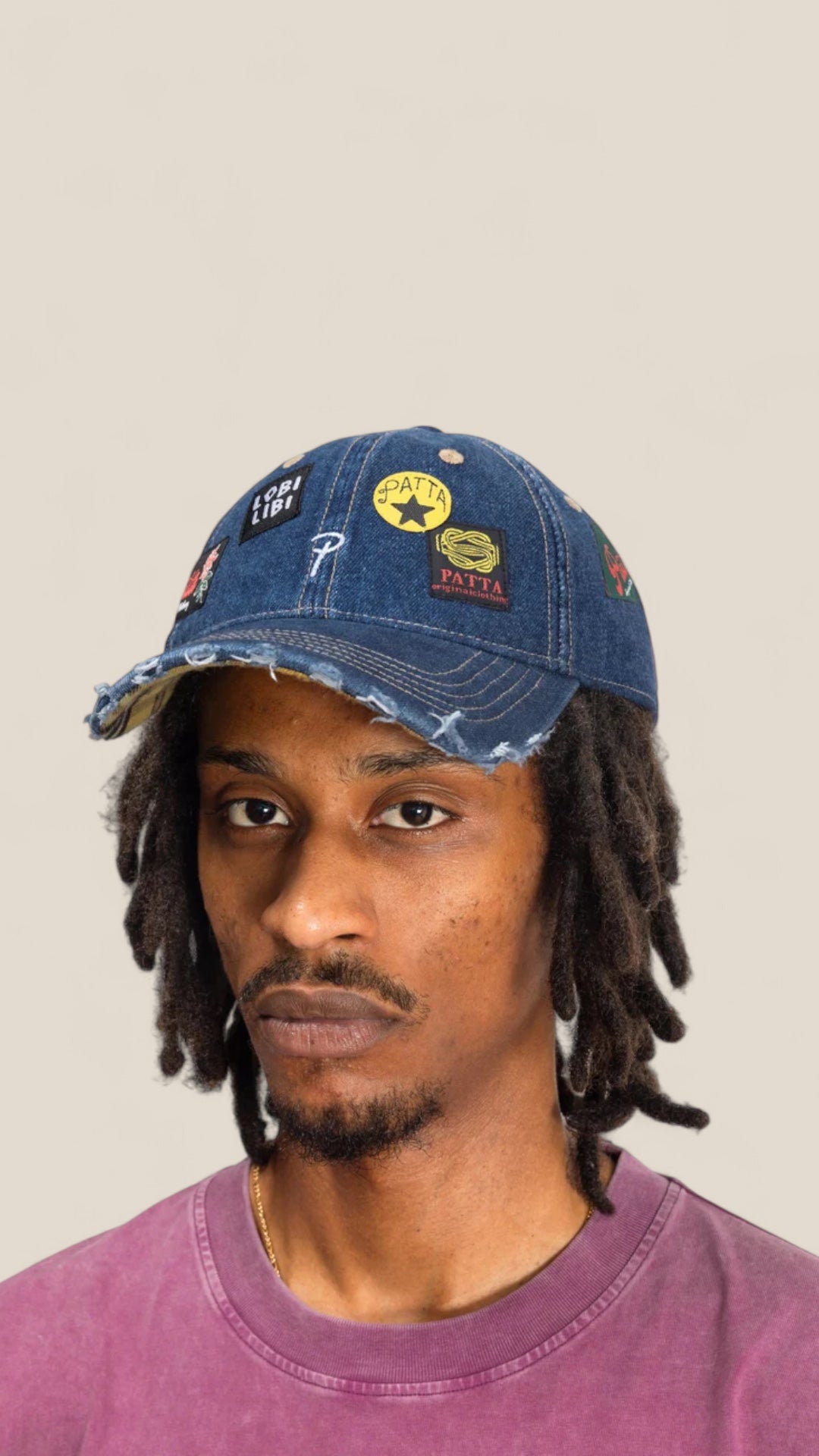 Patta Whole Lotta Labels Denim Cap