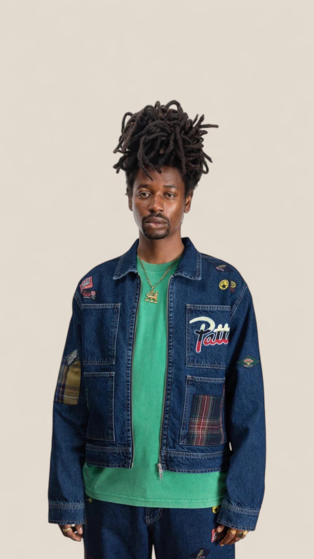 Patta Whole Lotta Labels Denim Jacket