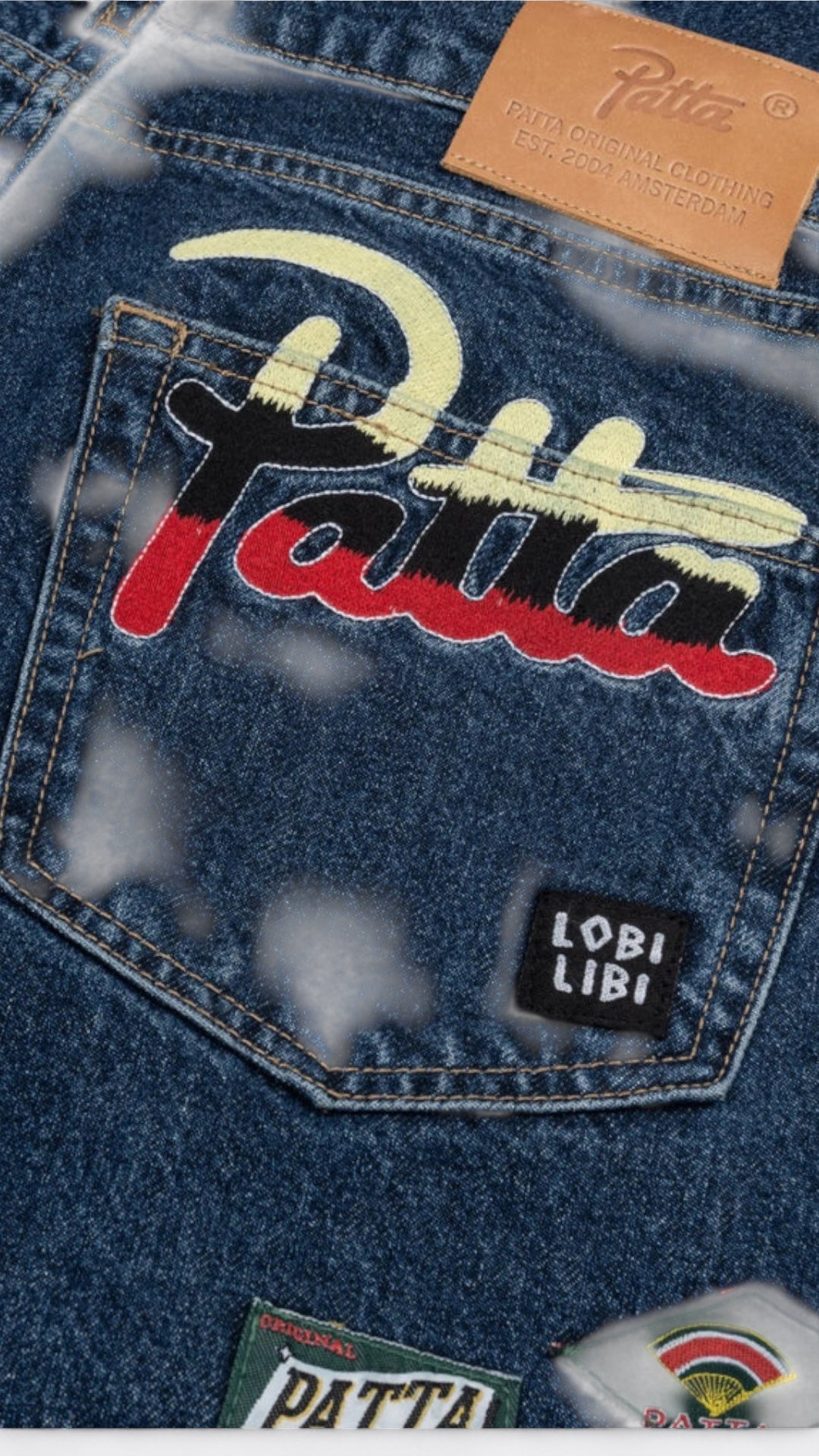 Patta Whole Lotta Labels Denim Pants