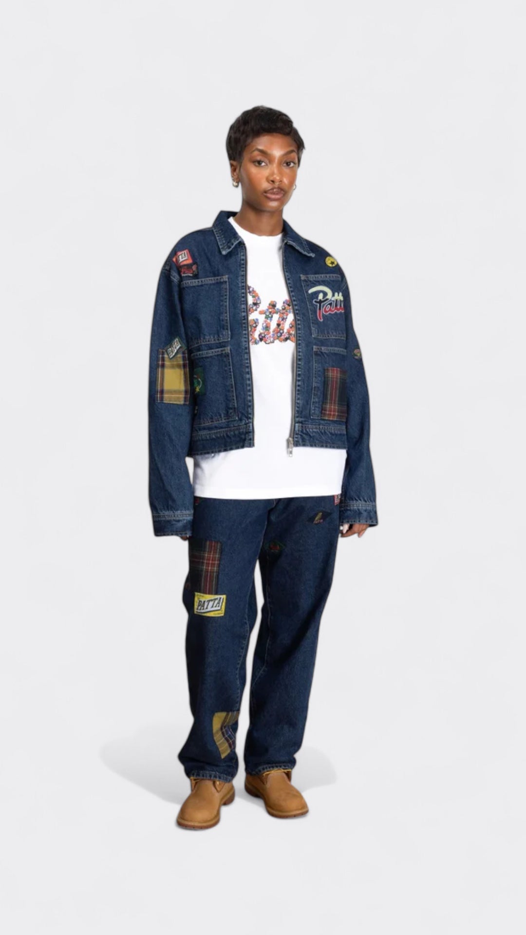 Patta Whole Lotta Labels Denim Pants
