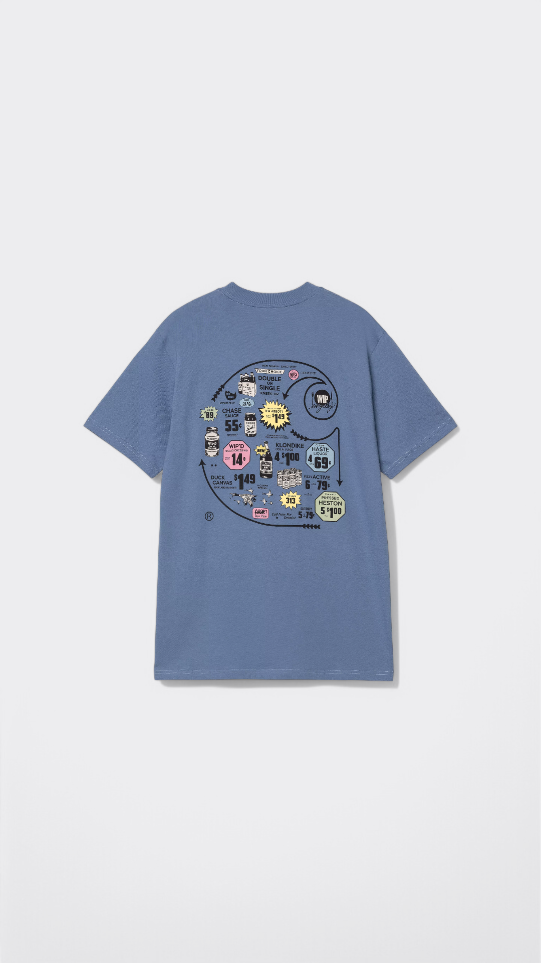 Catalogue T-shirt Blue