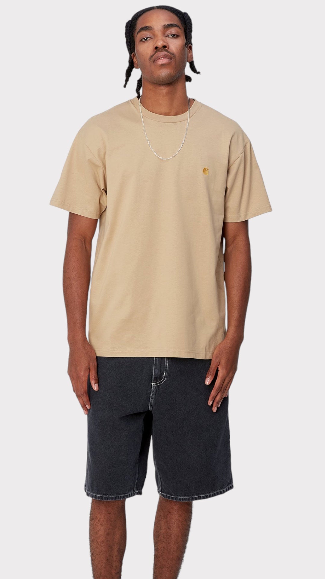 Chase T-Shirt Sable Gold