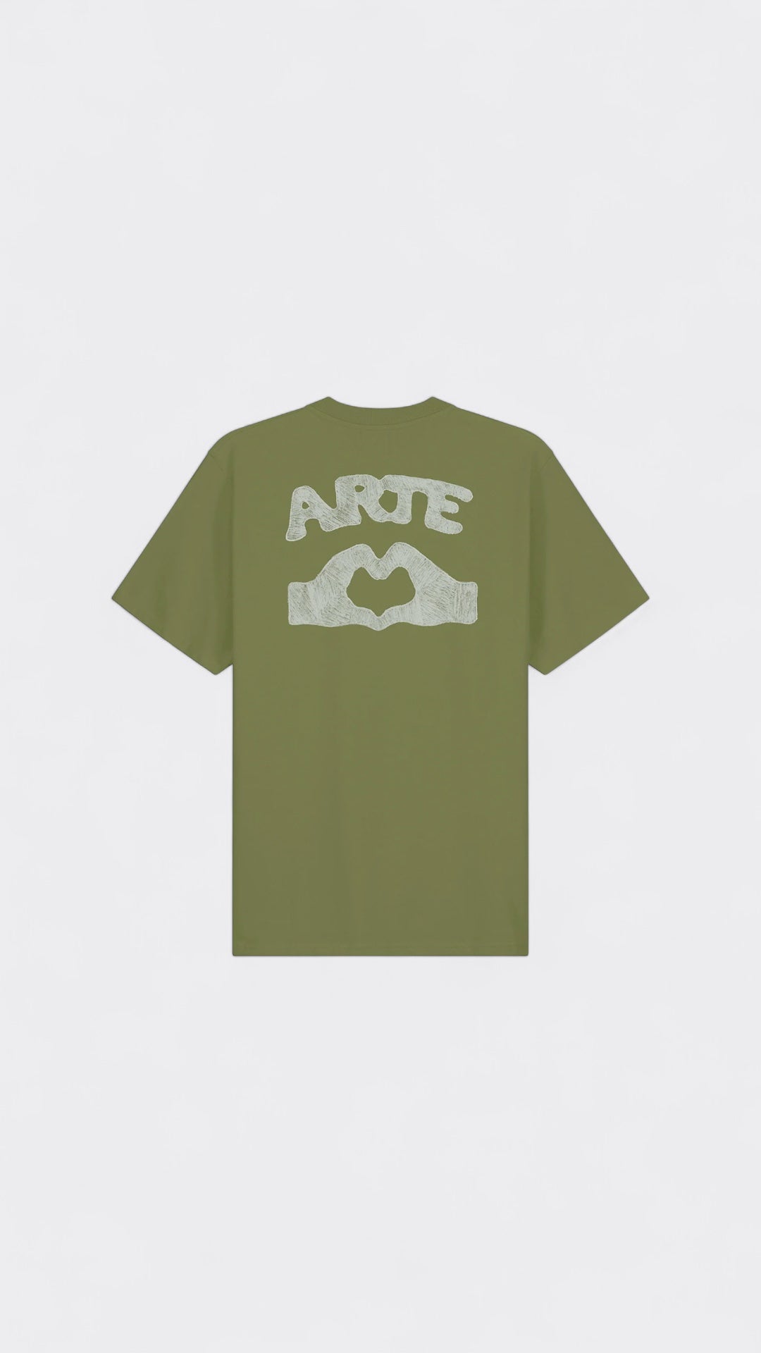 Diels Scribble T-shirt Green