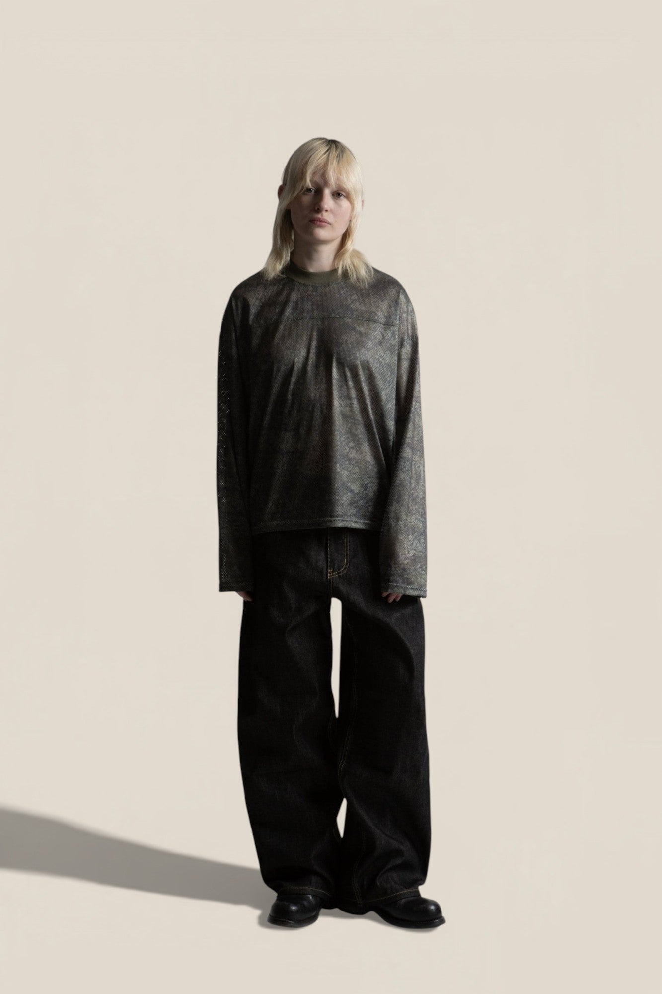 T-Shirt Mesh Manches Longues Swarm