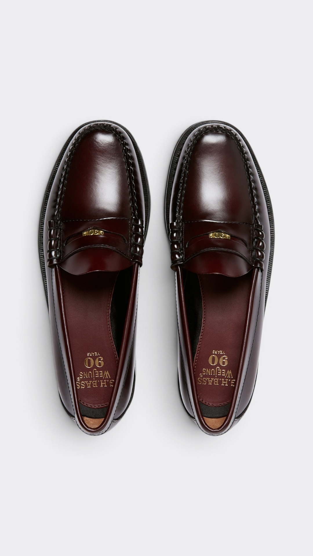Weejuns Anniversary Larson Penny Loafers Wine - foto producto