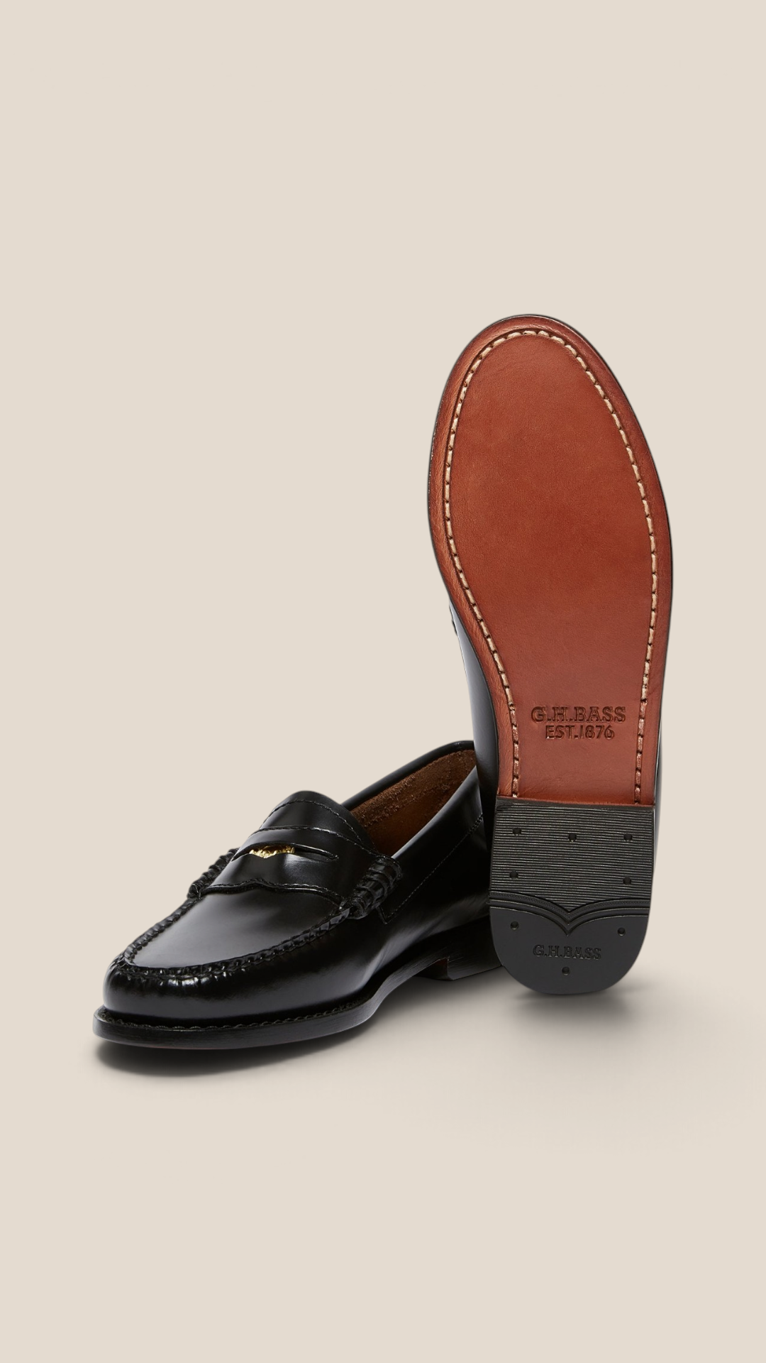 Weejuns Anniversary Penny Loafers Black - foto producto
