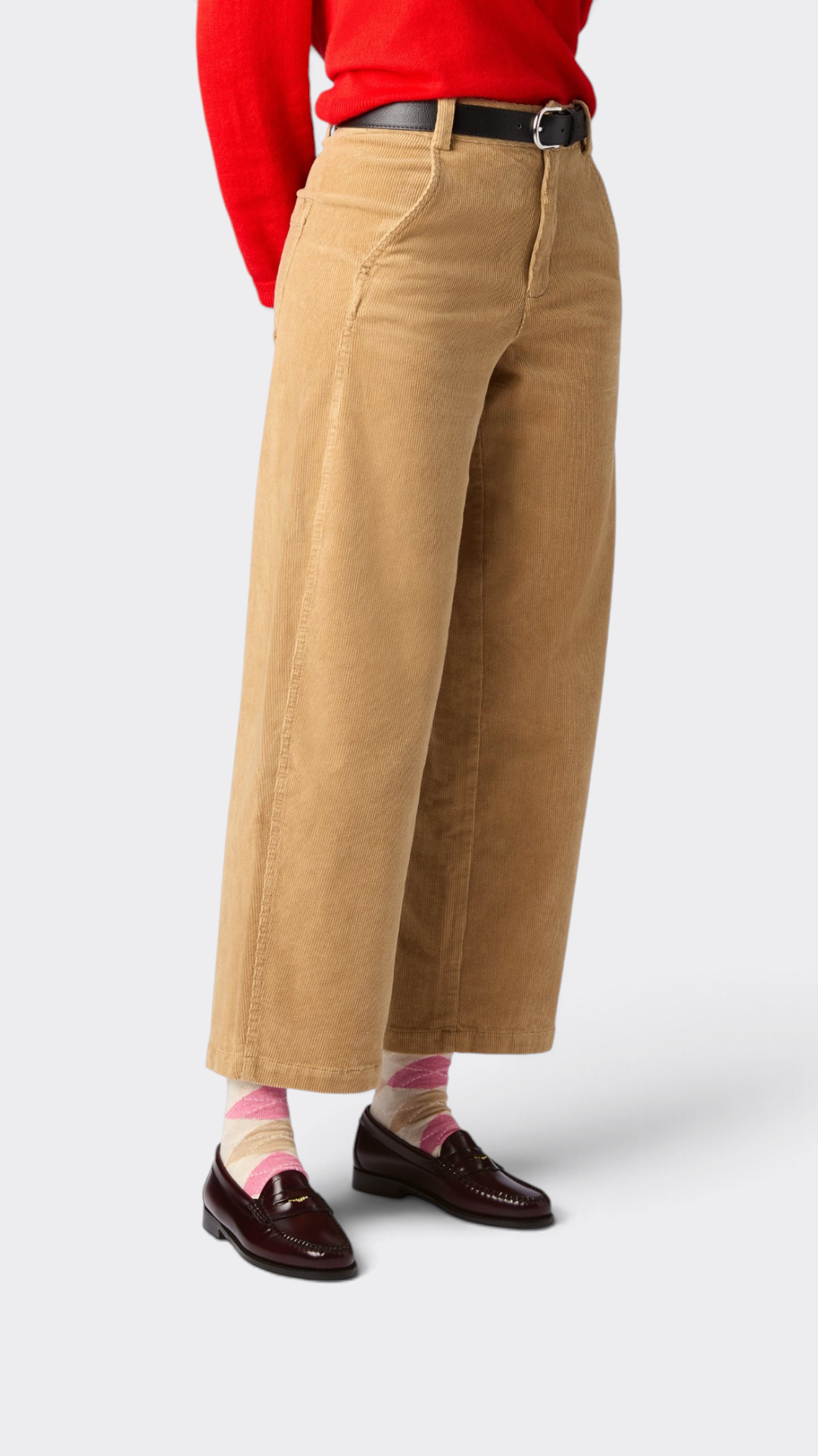Weejuns Anniversary Penny Loafers Wine - con modelo