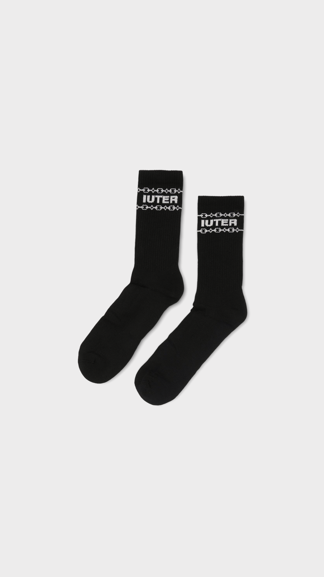 Iuter Chain Socks Black