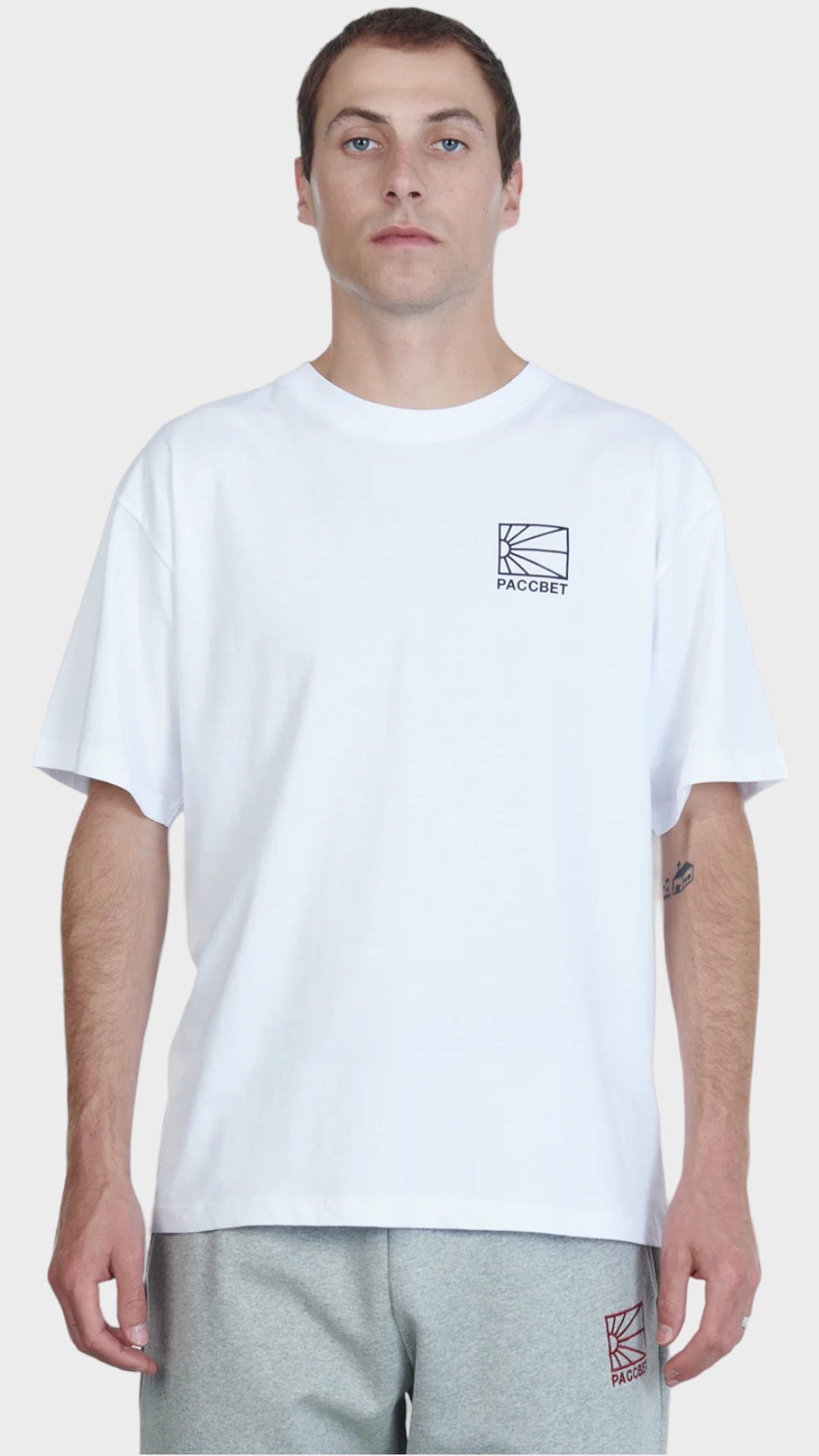 Logo Tshirt Knit White