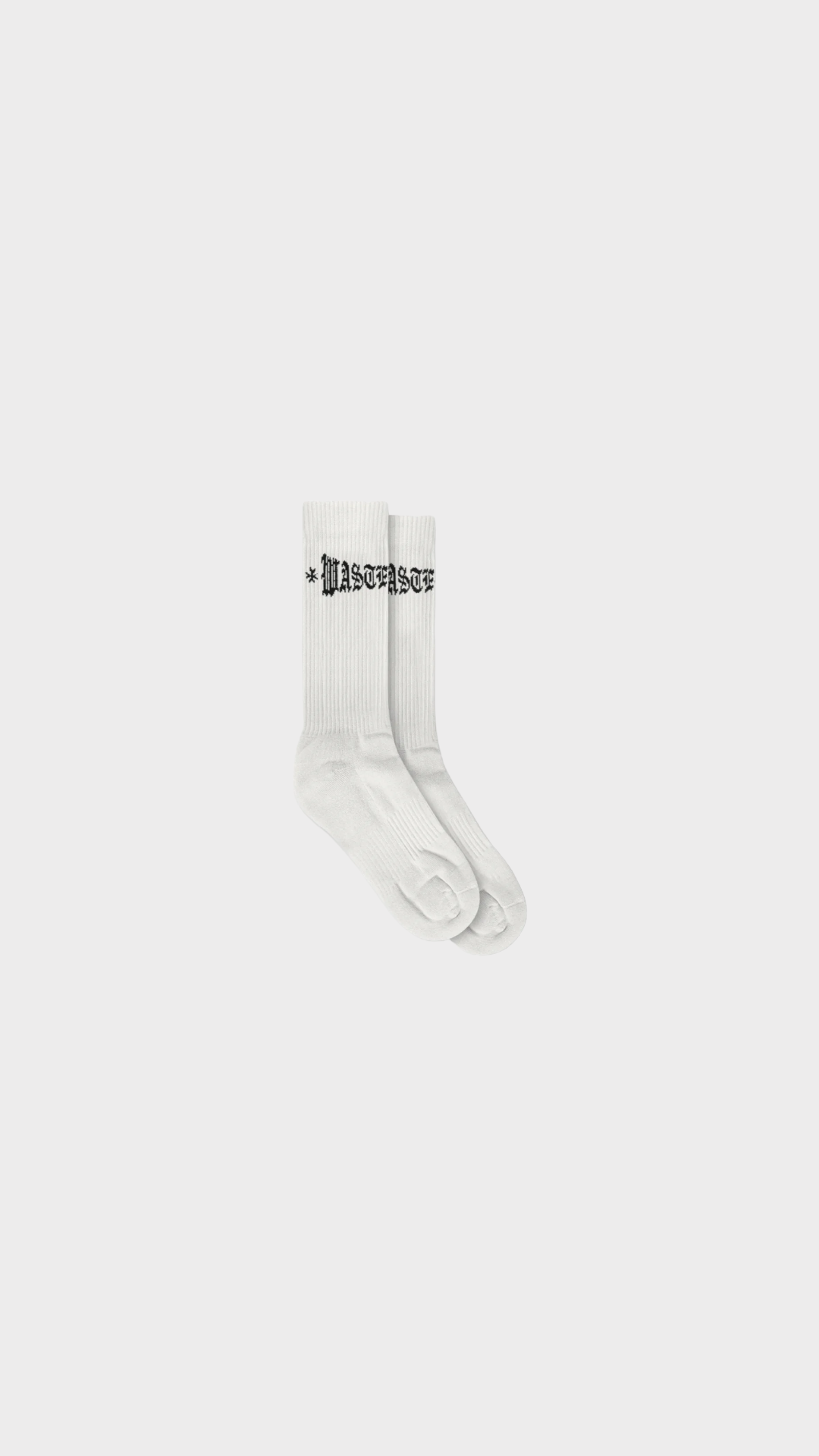 London Cross Socks White