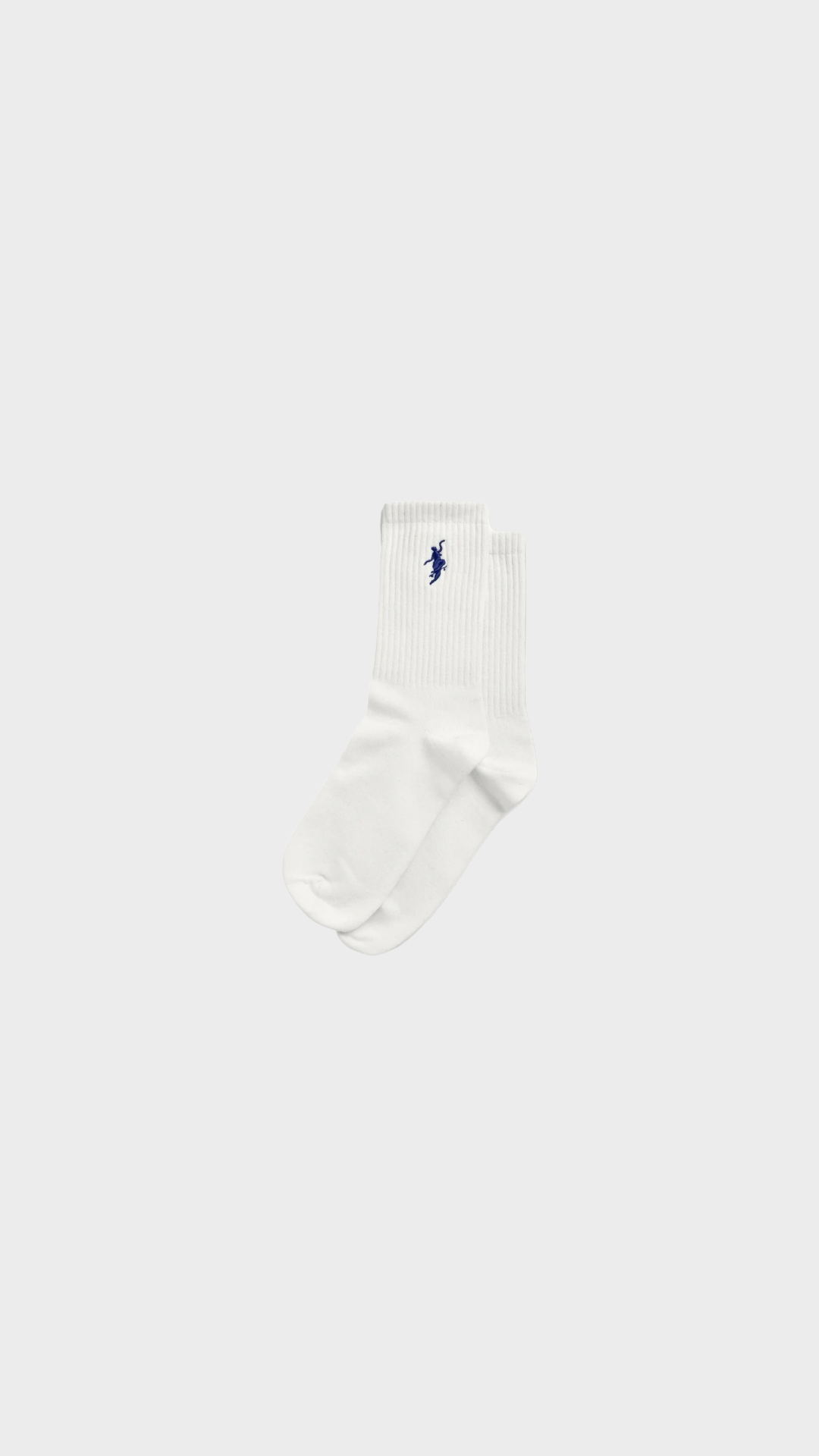 No Comply Socks White